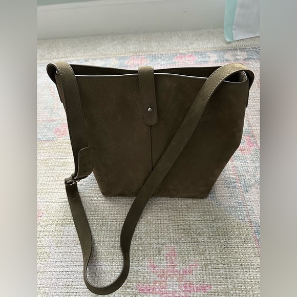 Jenni Kayne Handbags - Jenni Kayne Mini Oiled Leather Bucket Bag